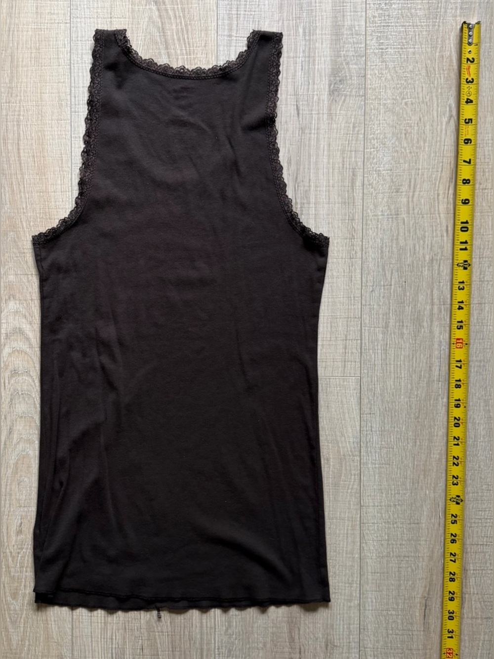 Lucky Brand Black Lace-Trim Rock & Roll Graphic Tank size XL new condition. - Picture 4 of 4